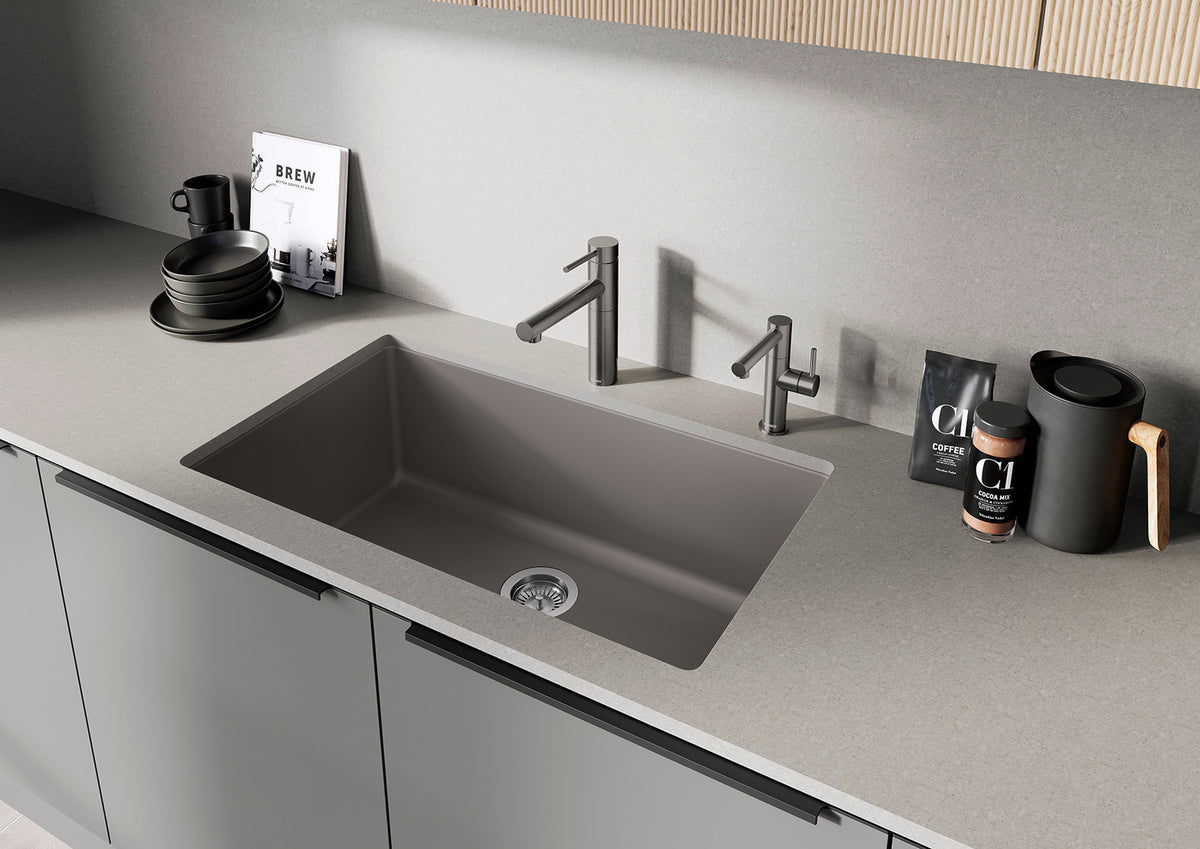 Blanco Alta II kitchen faucet installed in a kitchen