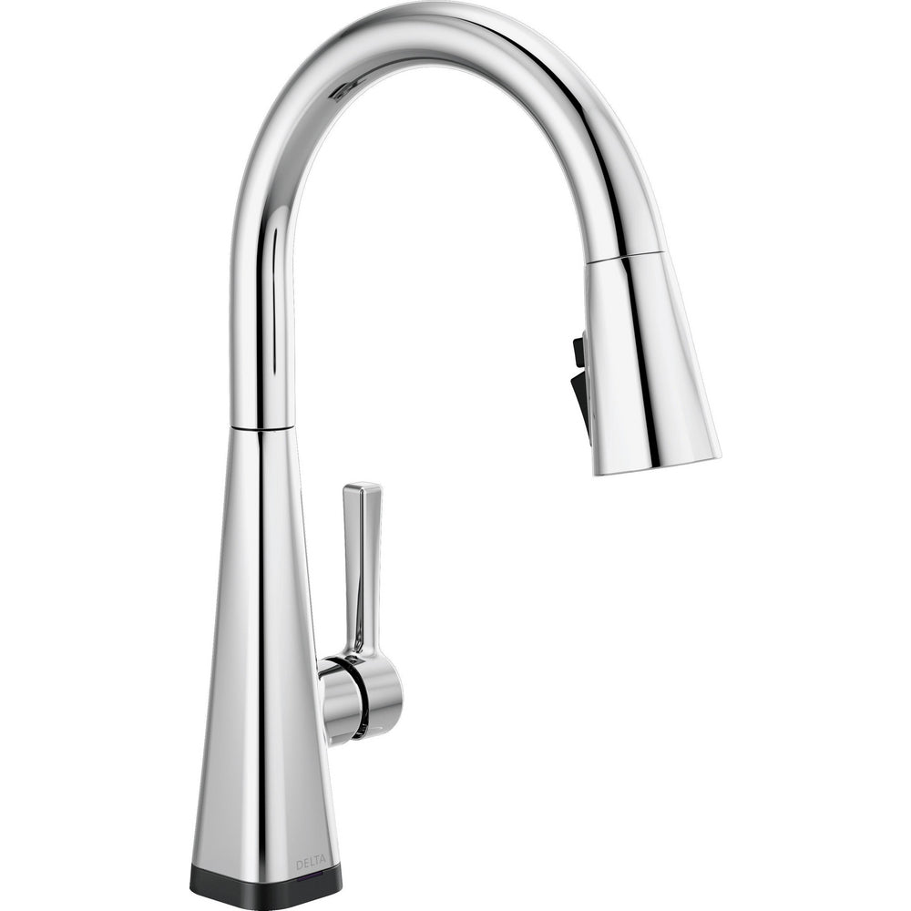Delta Lenta Touch2O Pull-Down Kitchen Faucet 1L - Chrome