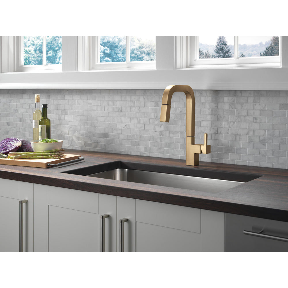 Delta Junction Single Handle Pull Down Kitchen 19825LF-CZ