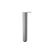 Rubi Arto Adjustable Leg Make-Up Cabinet 330 mm Brushed Aluminum Brushed Aluminum RLG330AL