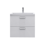 Rubi Arto Matte White Slim Basin/Main Cabinet Kit Gloss RTO580SK2