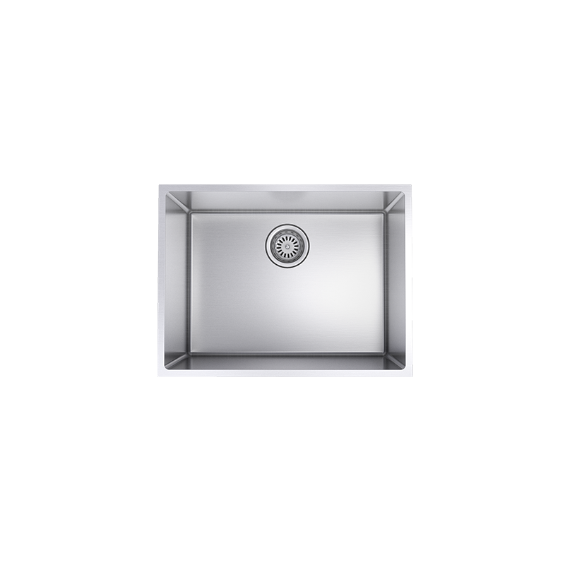 Rubi Riesling Single Undermount Sink 23" x 17-1/2" x 9" Stainless Steel RRI586S