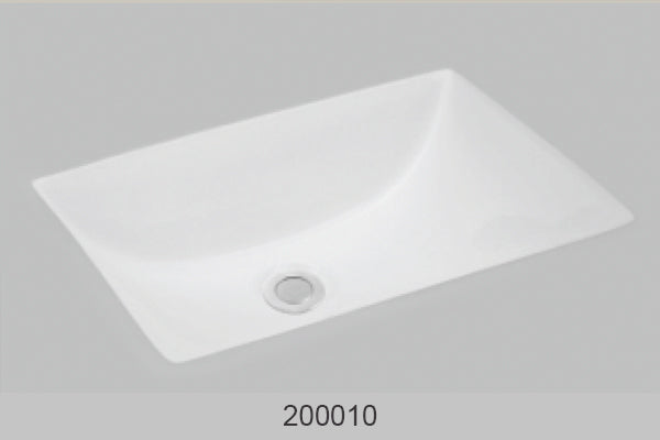 Bosco 200010 20 1/8" x 15" Undermount Bathroom Sink