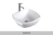 Bosco 200019 16 1/2" x 16 1/2" Vessel Bathroom Sink