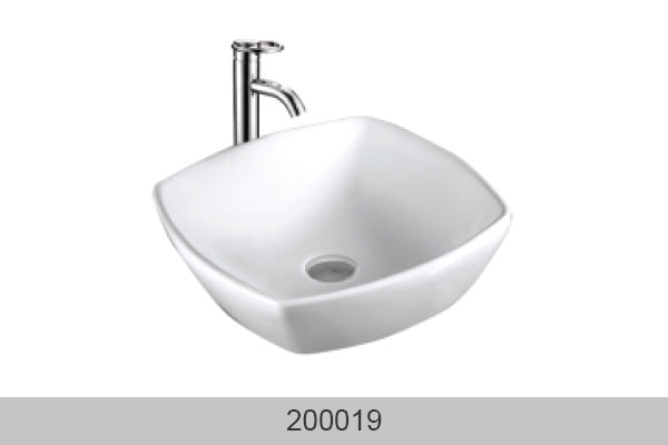 Bosco 200019 16 1/2" x 16 1/2" Vessel Bathroom Sink