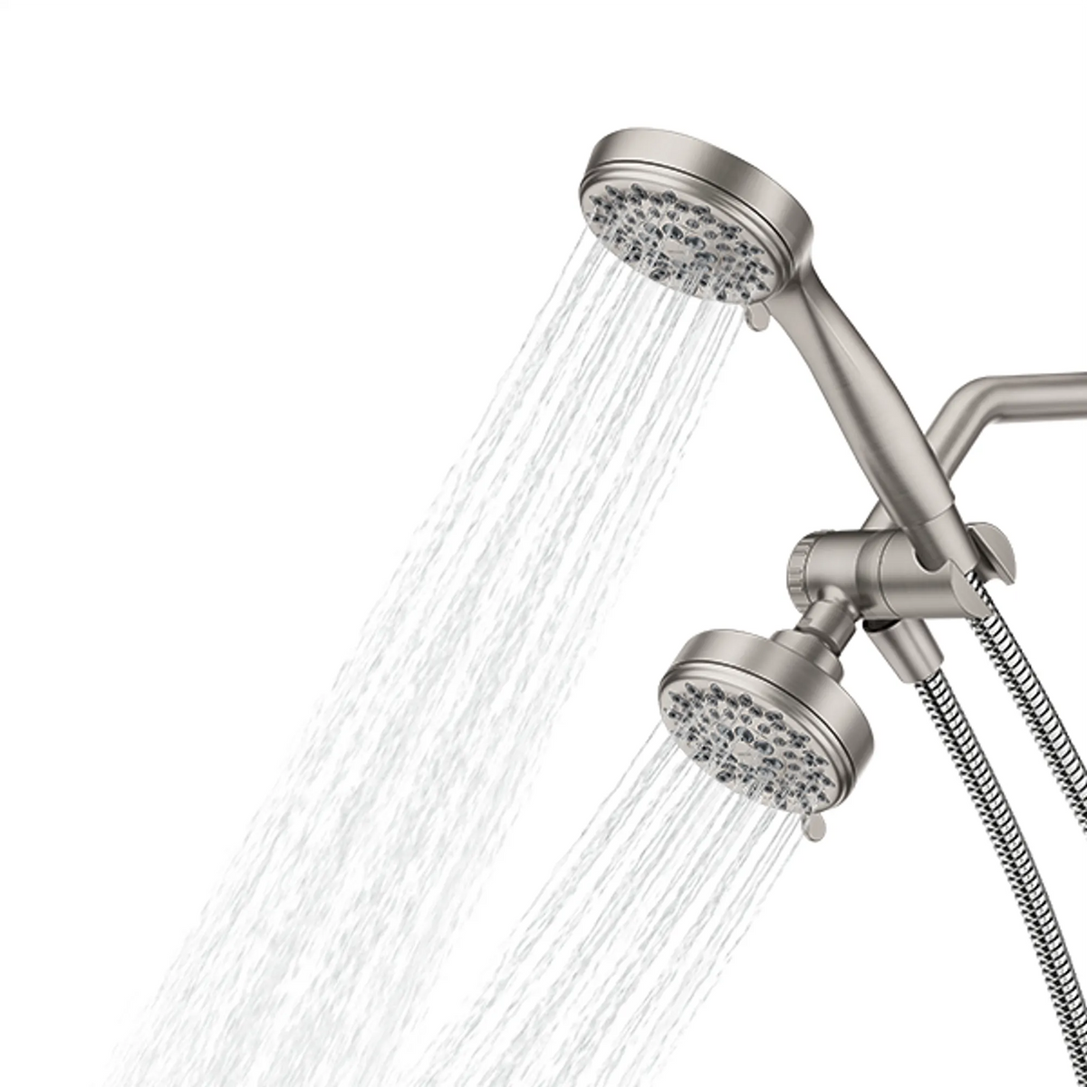 Moen Ignite Five-Function 3 3/4" Diameter Standard Spray Head with Handheld Shower 20016 in Spot Resist Brushed Nickel (20016SRN) - view 7