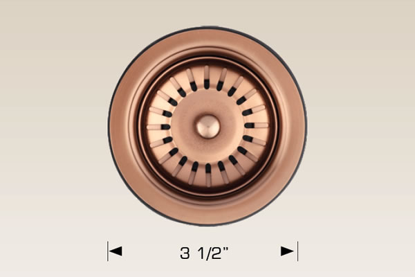 Bosco 202010CP Sink Strainer 3 1/2" Diameter