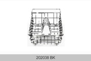 Bosco 202038BK Dish Rack Basket Black Finish