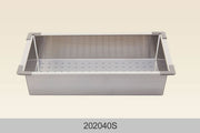 Bosco 202040S Colander Basket 8" x 16" x 3 1/2"