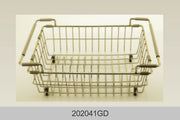 Bosco 202041GD Dish Rack Basket Gold Finish