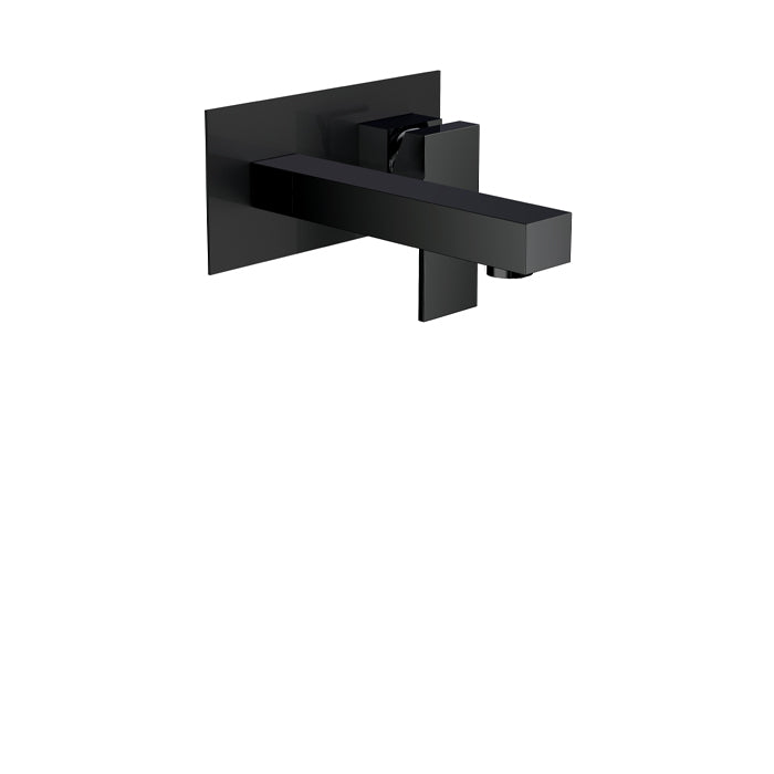 ALT Riga Wallmount Lavatory Faucet 20729 in Electro Black