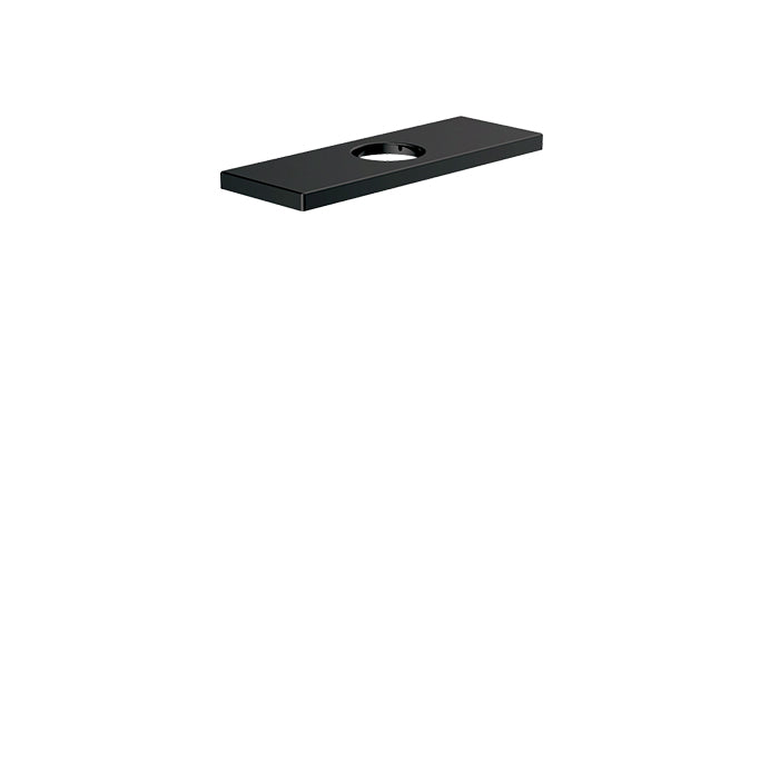 ALT Cover Plate for Single-Hole Faucet 20780 in Electro Black