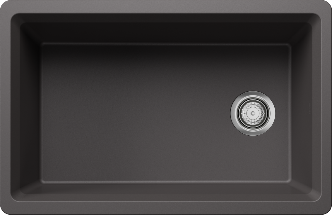 Blanco Inteos 30 Undermount Workstation Sink (Sink Only) in Cinder
