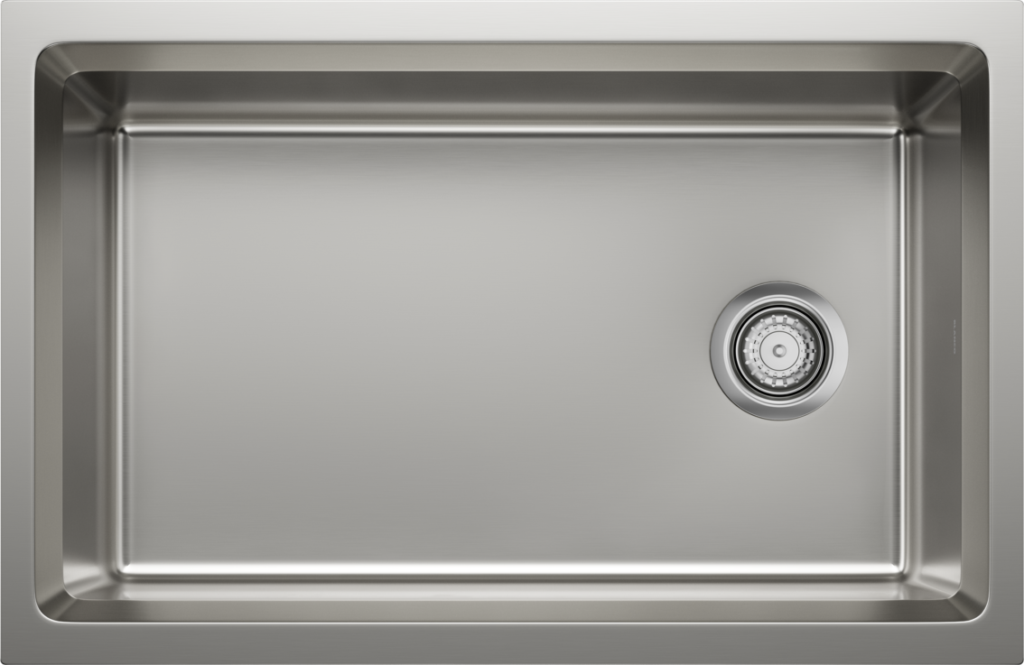 Blanco Inteos 30 Undermount Workstation Sink (Sink Only) in Stainless Steel