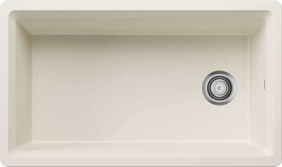 Blanco Inteos 33 Undermount Workstation Sink (Sink Only) in Soft White