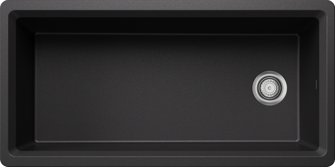Blanco Inteos 39 Undermount Workstation Sink (Sink Only) in Anthracite
