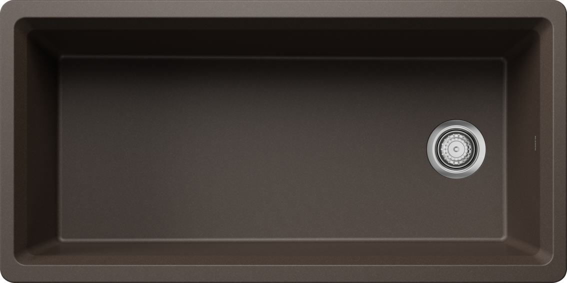 Blanco Inteos 39 Undermount Workstation Sink (Sink Only) in Café