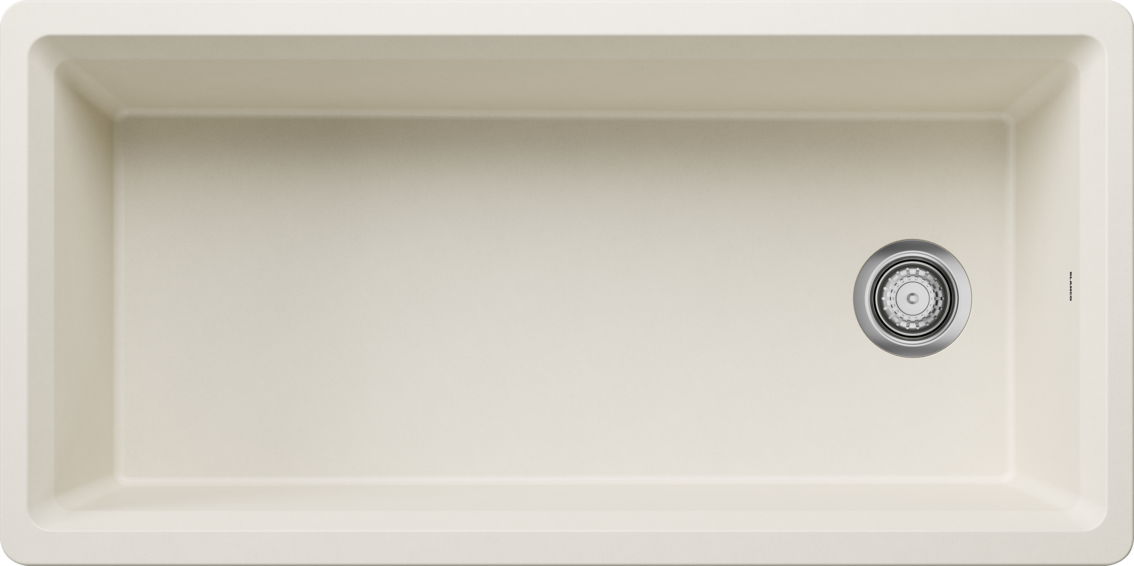Blanco Inteos 39 Undermount Workstation Sink (Sink Only) in Soft White