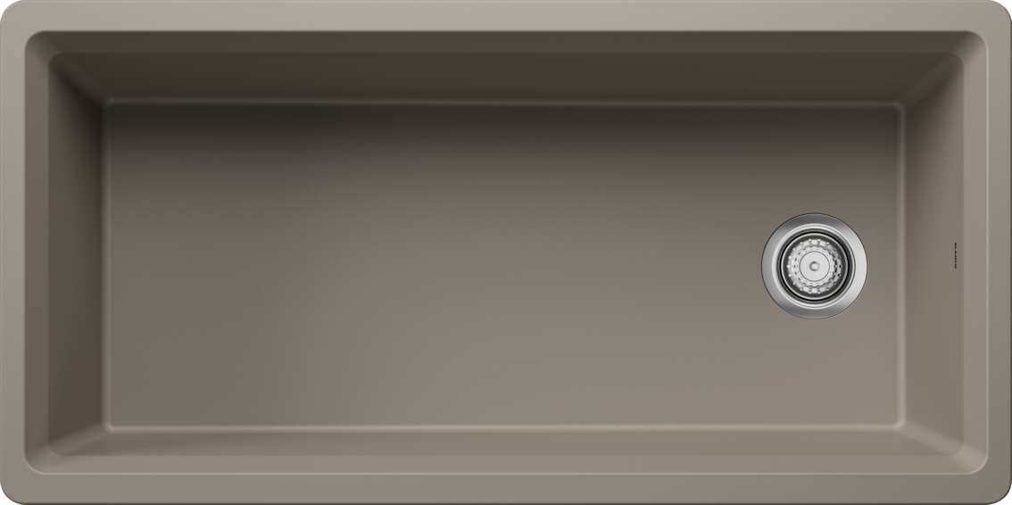 Blanco Inteos 39 Undermount Workstation Sink (Sink Only) in Truffle