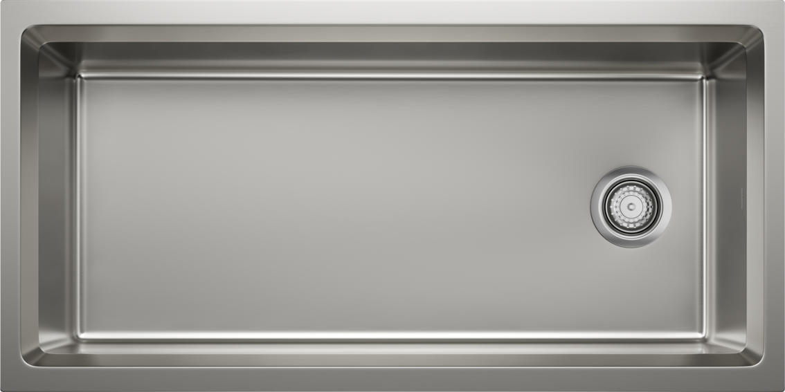 Blanco Inteos 39 Undermount Workstation Sink (Sink Only) in Stainless Steel