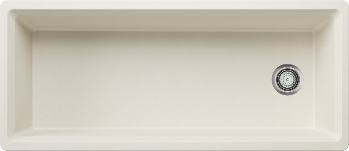 Blanco Inteos 45 Undermount Workstation Sink (Sink Only) in Soft White