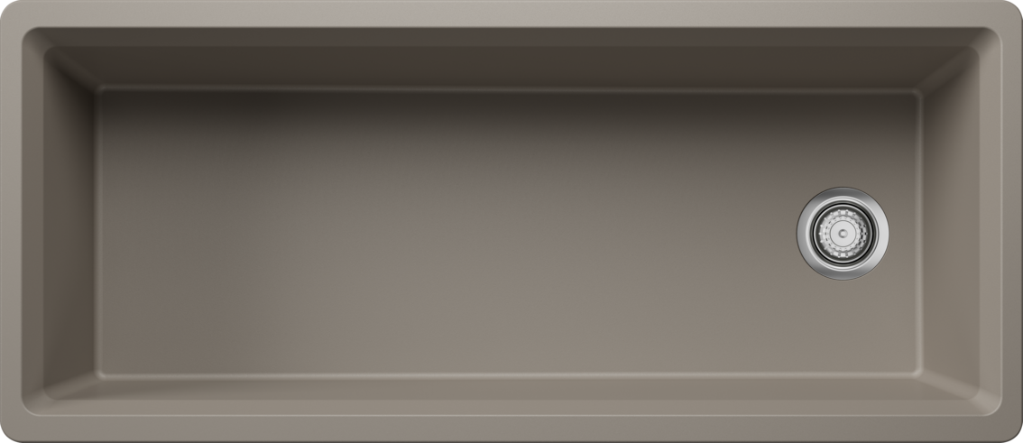 Blanco Inteos 45 Undermount Workstation Sink (Sink Only) in Truffle