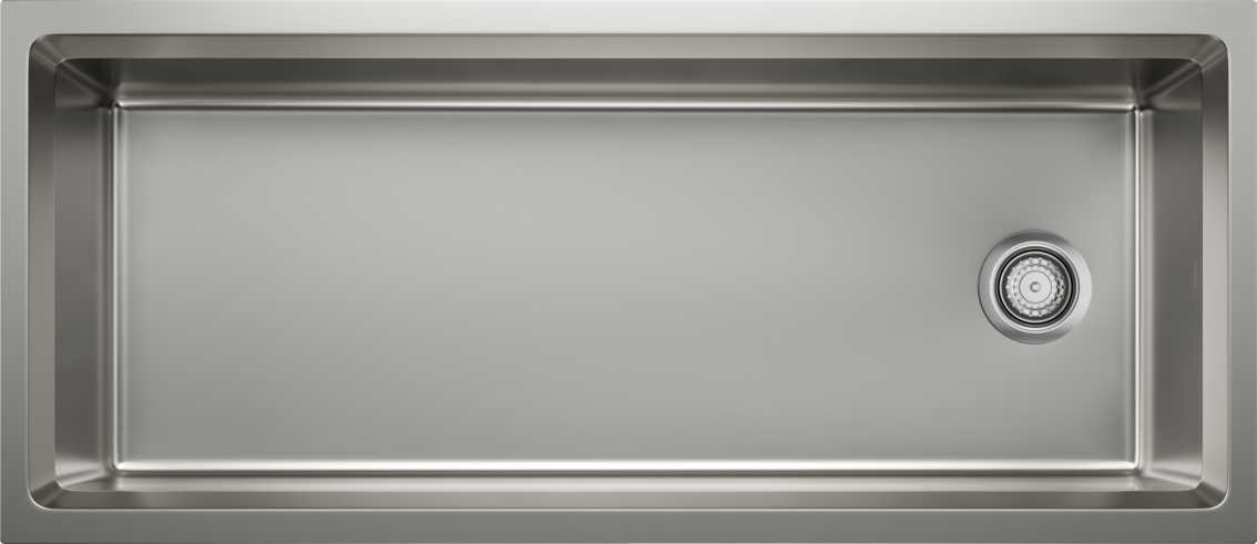Blanco Inteos 45 Undermount Workstation Sink (Sink Only) in Stainless Steel