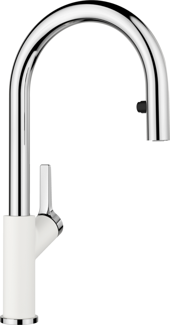 Blanco Urbena kitchen faucet in Chrome/White