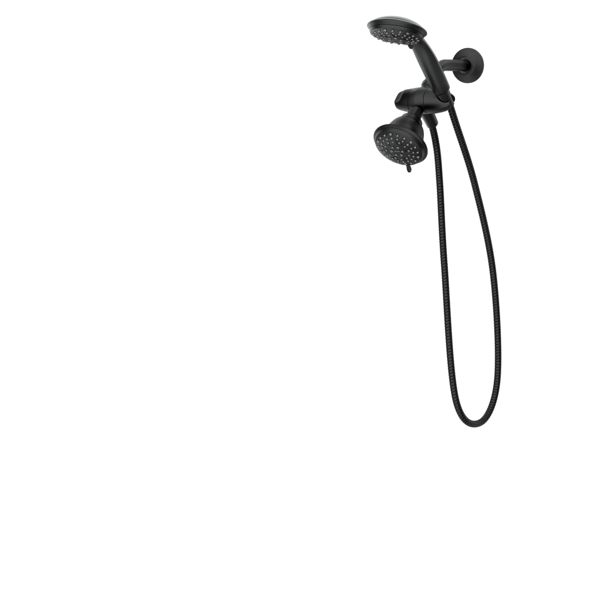 Moen Attune Eight-Function 4.75" Diameter Spray Head Standard with Handshower 218C0 in Matte Black (218C0BL) - view 5