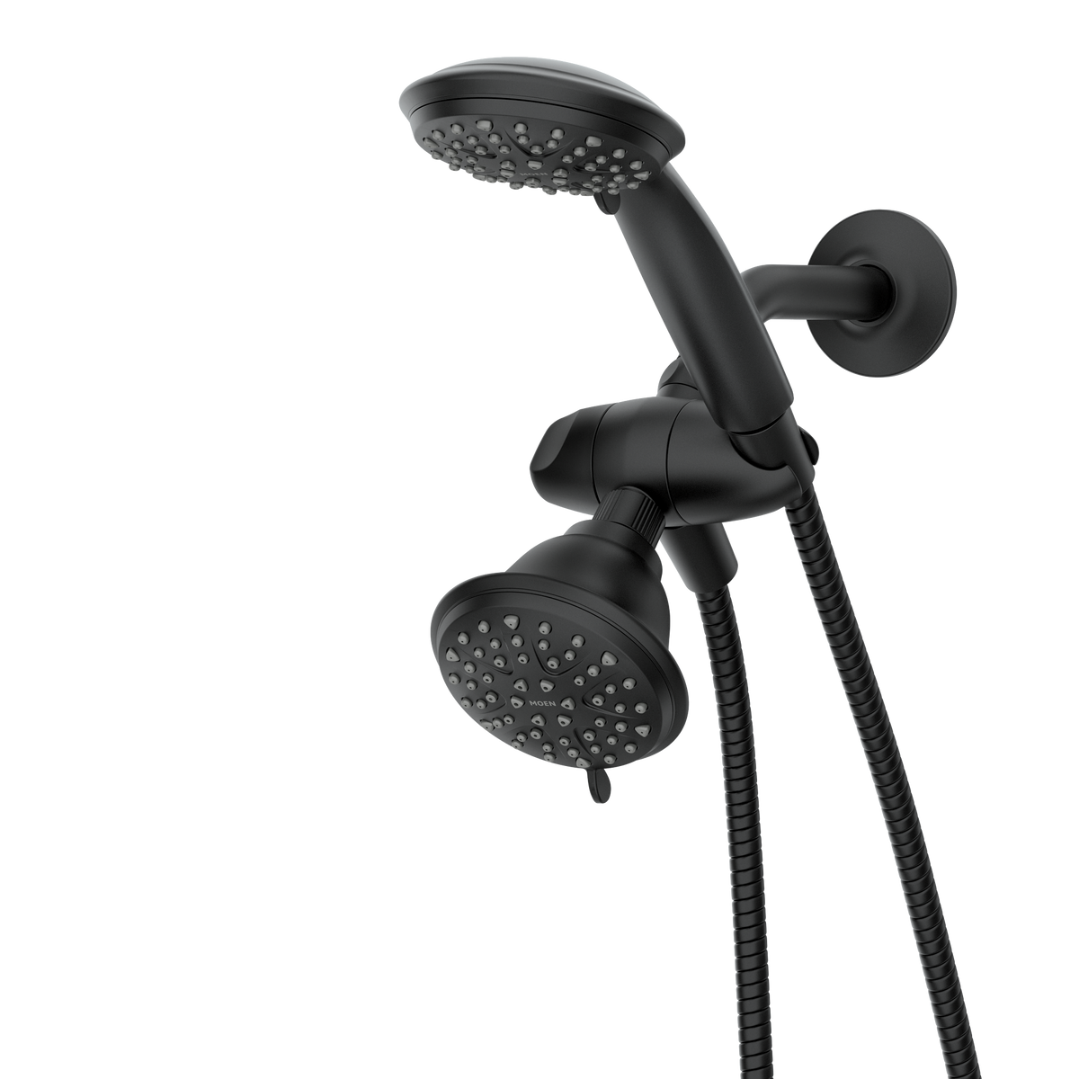 Moen Attune Eight-Function 4.75" Diameter Spray Head Standard with Handshower 218C0 in Matte Black (218C0BL)