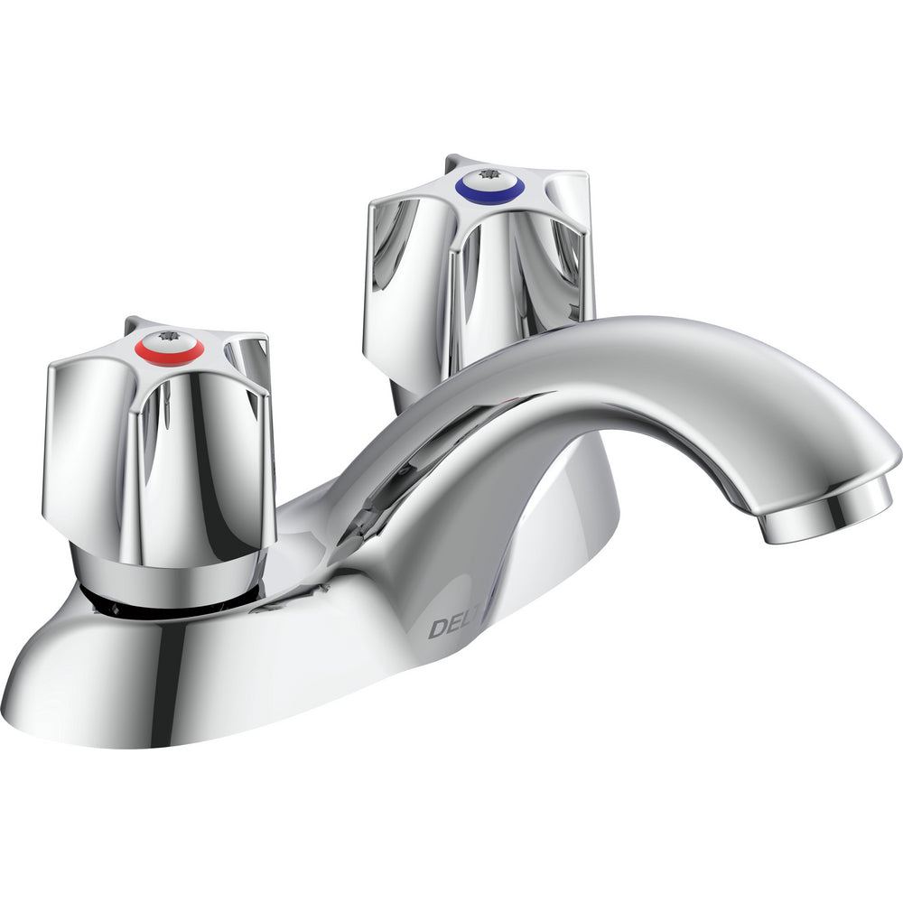Delta Commercial 21C151 Two-Handle Centerset Lavatory Faucet - Chrome