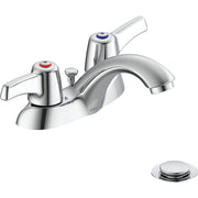 Delta Commercial 21C253 Two-Handle Centerset Lavatory Faucet with Pop-Up - Chrome