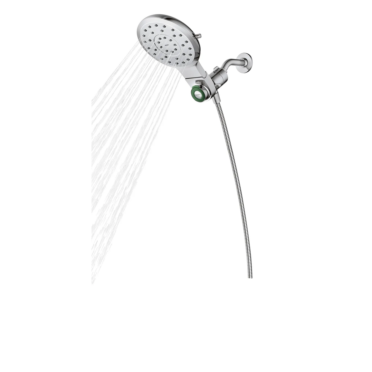 Moen Verso 7" Round Dual Head Combination Shower with Infiniti Dial In 220C3 in Chrome (220C3) - view 8