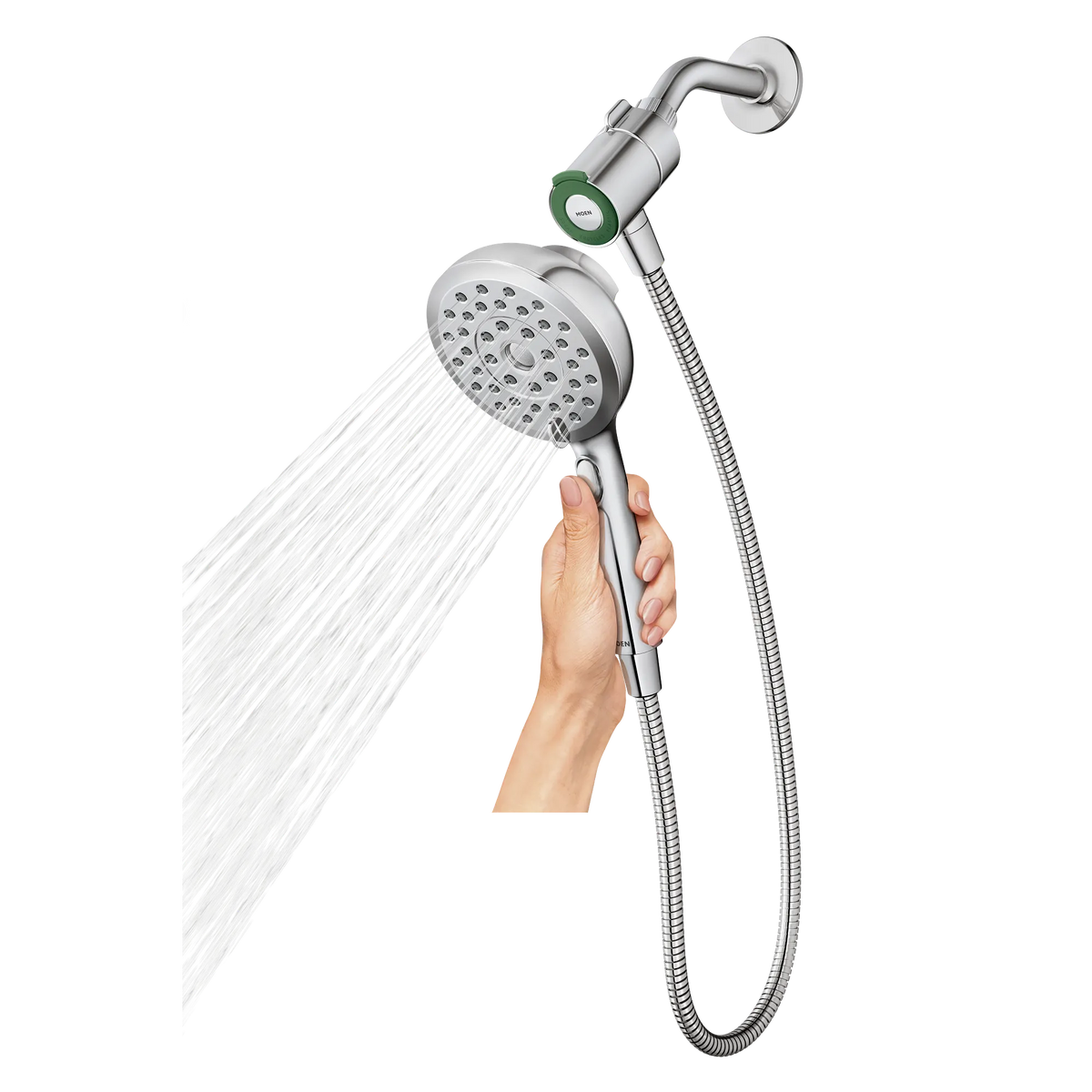 Moen Verso Handheld with Infiniti Dial In 220H2EP in Chrome (220H2EP) - view 9