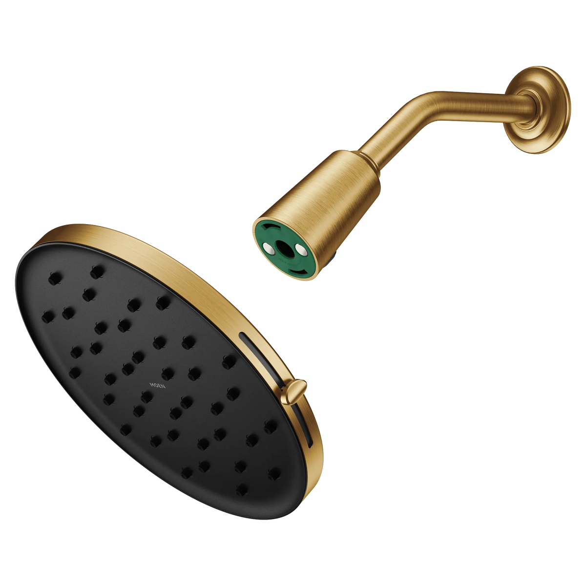 Moen Verso 9" Round Eco-Performance Rainshower with Infiniti Dial In and Magnetix Connection 220R3EP in Brushed Gold (220R3EPBG) - view 5
