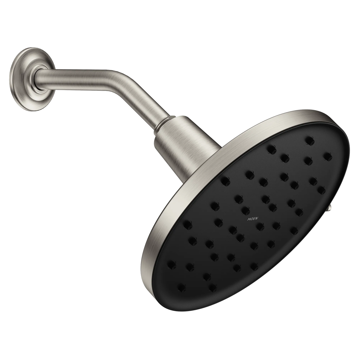 Moen Verso 9" Round Eco-Performance Rainshower with Infiniti Dial In and Magnetix Connection 220R3EP in Brushed Nickel (220R3EPBN) - view 10