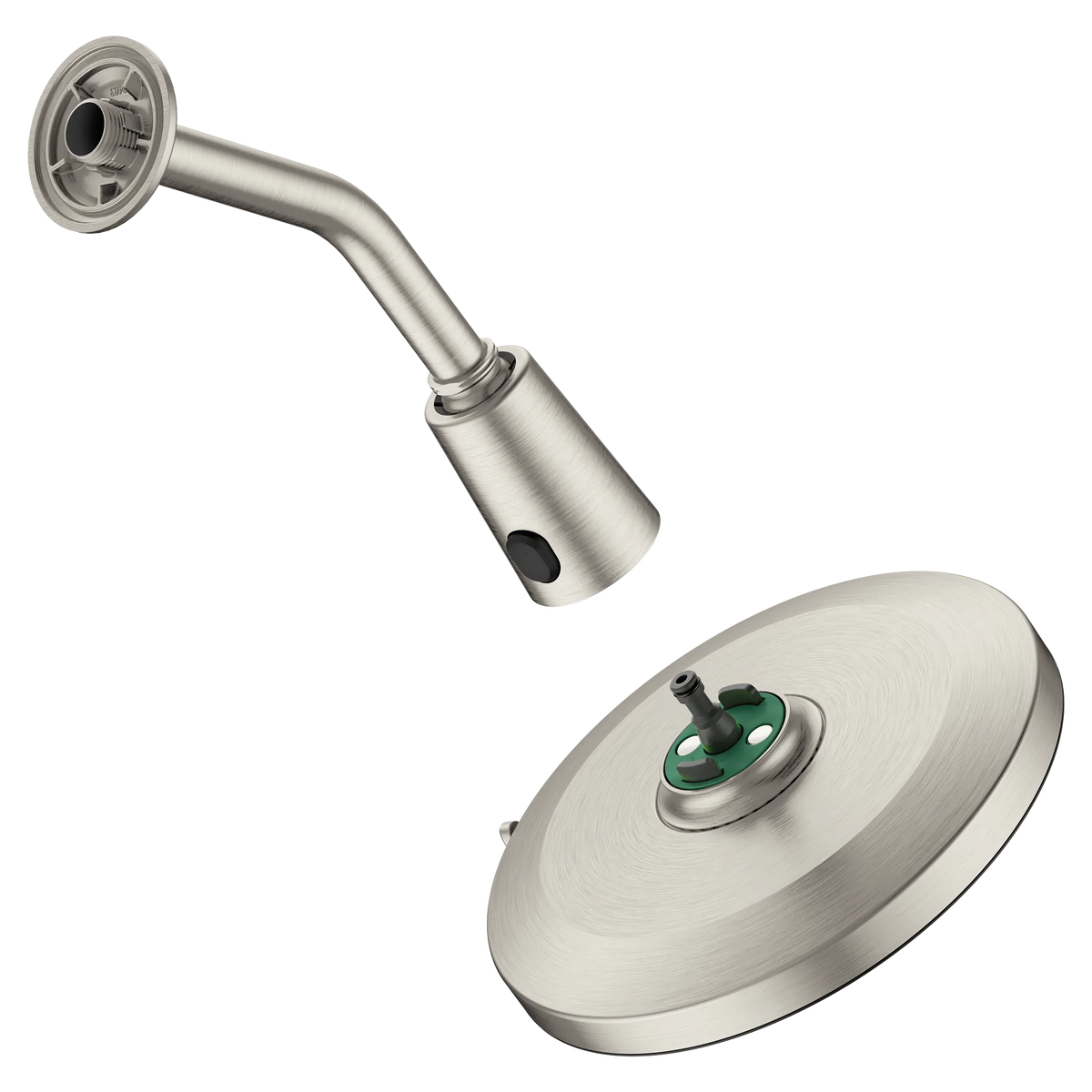 Moen Verso 9" Round Rainshower with Infiniti Dial In and Magnetix Connection 220R3 in Brushed Nickel (220R3BN) - view 11