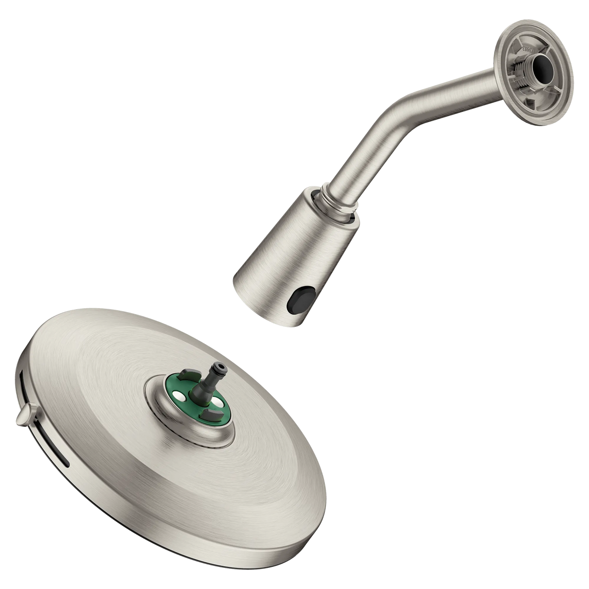 Moen Verso 9" Round Eco-Performance Rainshower with Infiniti Dial In and Magnetix Connection 220R3EP in Brushed Nickel (220R3EPBN) - view 8