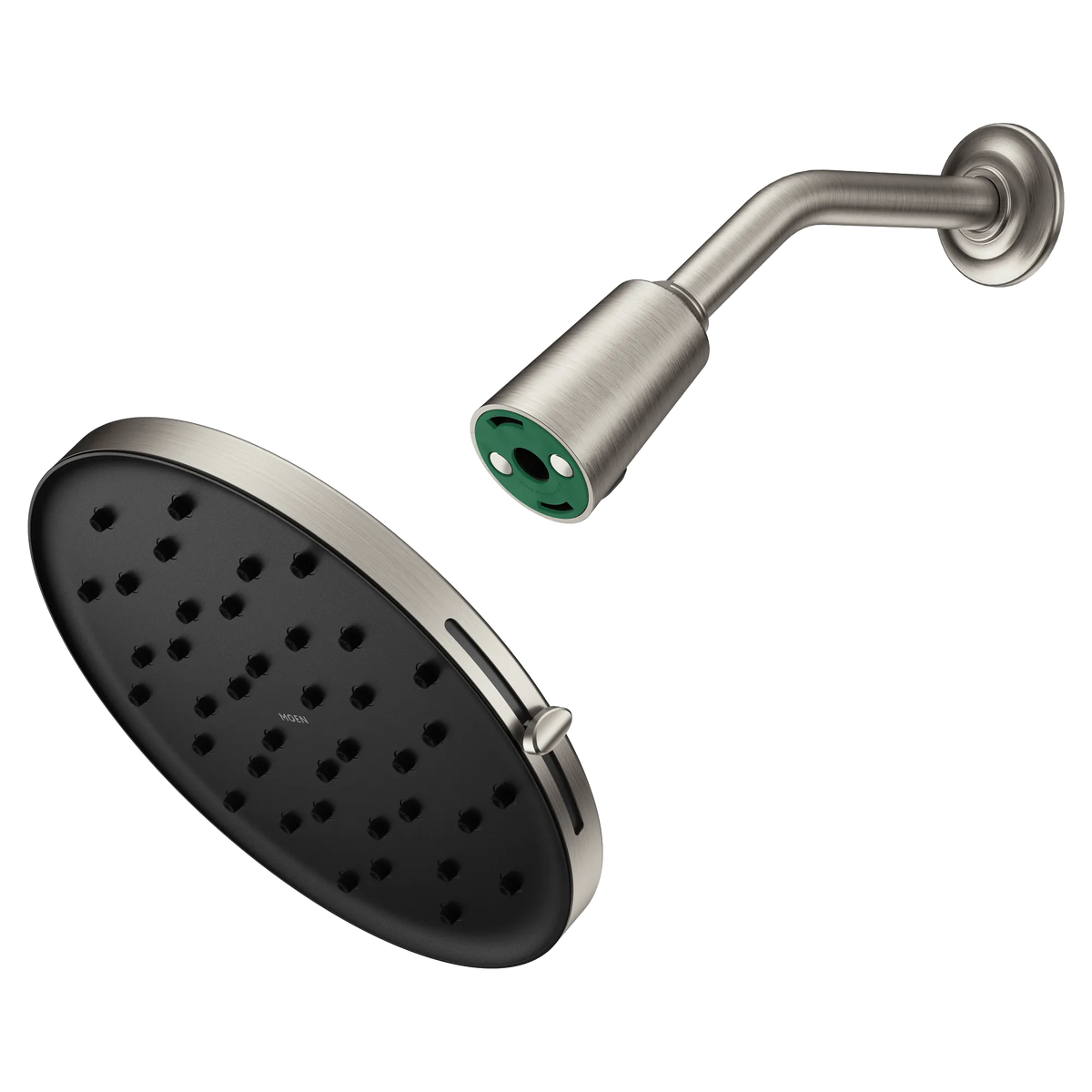 Moen Verso 9" Round Eco-Performance Rainshower with Infiniti Dial In and Magnetix Connection 220R3EP in Brushed Nickel (220R3EPBN) - view 6