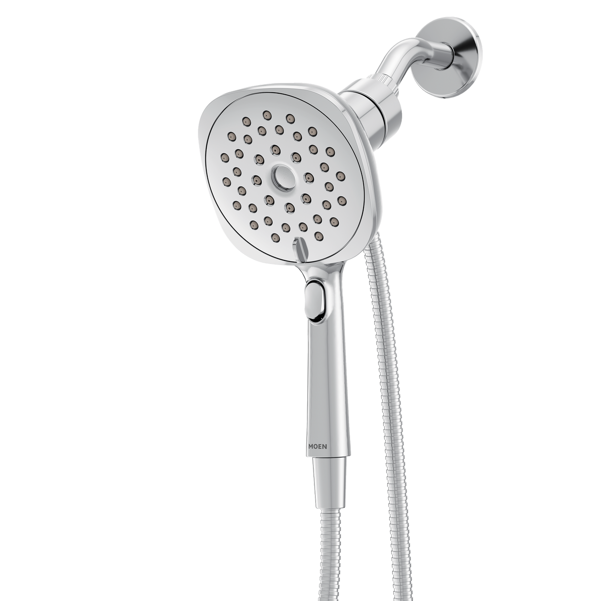Moen Verso 5" Square Handheld with Infiniti Dial In 220H5 in Chrome (220H5)