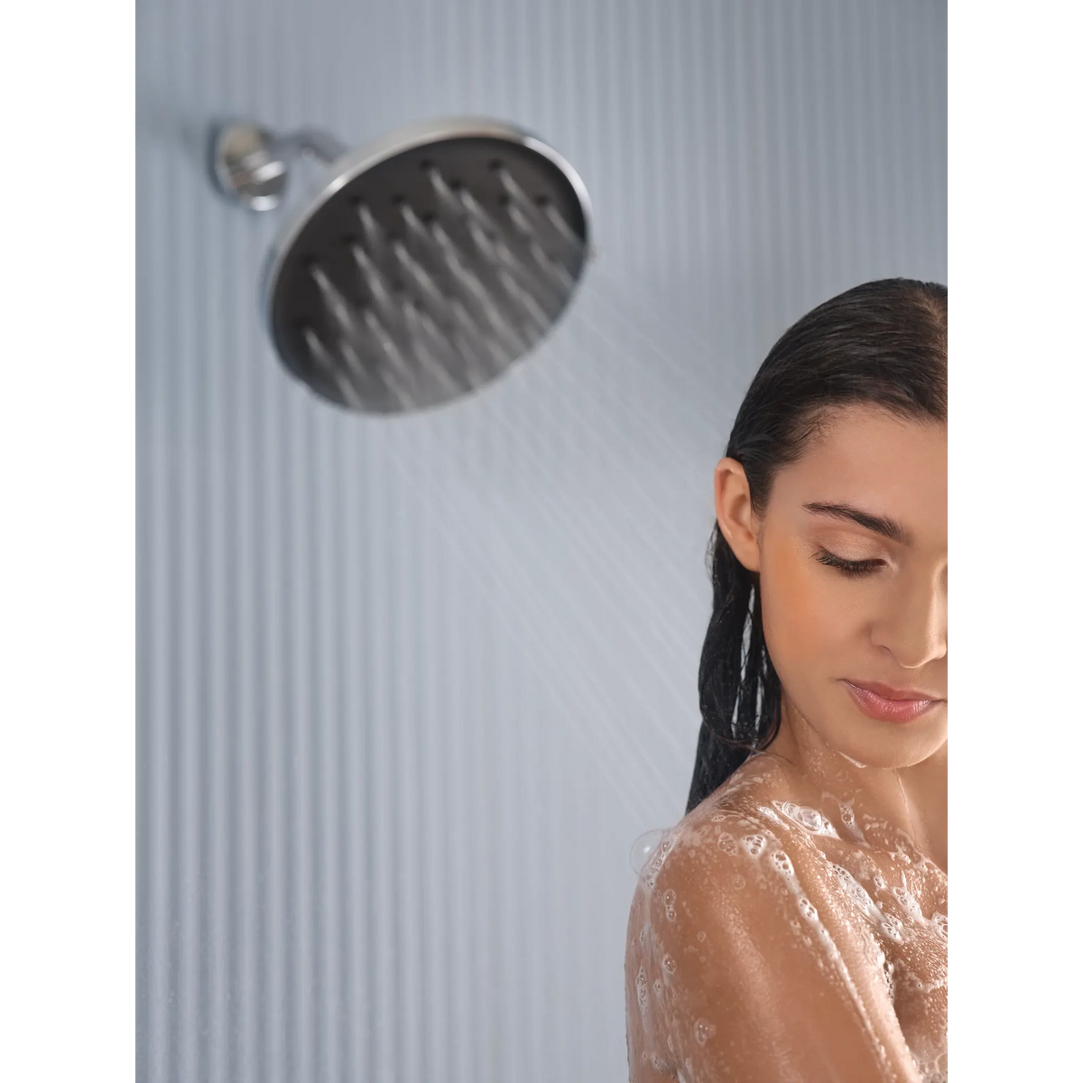 Moen Verso 9" Round Rainshower with Infiniti Dial In and Magnetix Connection 220R3 in Chrome (220R3) - view 4