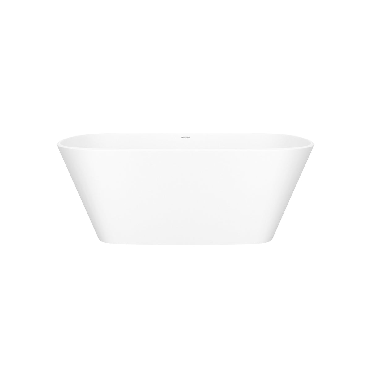 Victoria + Albert Vetralla 59" x 29" Freestanding Soaking Bathtub VET - Standard Matte White / 59 x 29 / Without Overflow