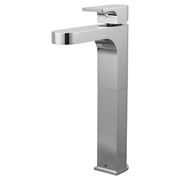 DXV Equility Single Handle Vessel Bathroom Faucet with Indicator Markings and Lever Handle in Polished Chrome (D35109150RB.100)