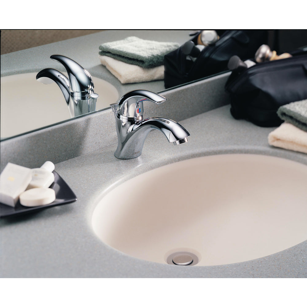 Delta Commercial 22C851 Single-Handle Single-Hole Lavatory Faucet with Pop-Up