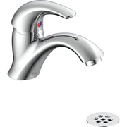 Delta Commercial 22TH951 Single-Handle Single Hole Lavatory Faucet with Integrated Scald Risk Reduction - Chrome