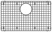 Blanco Precis U Single 27 Sink Grid