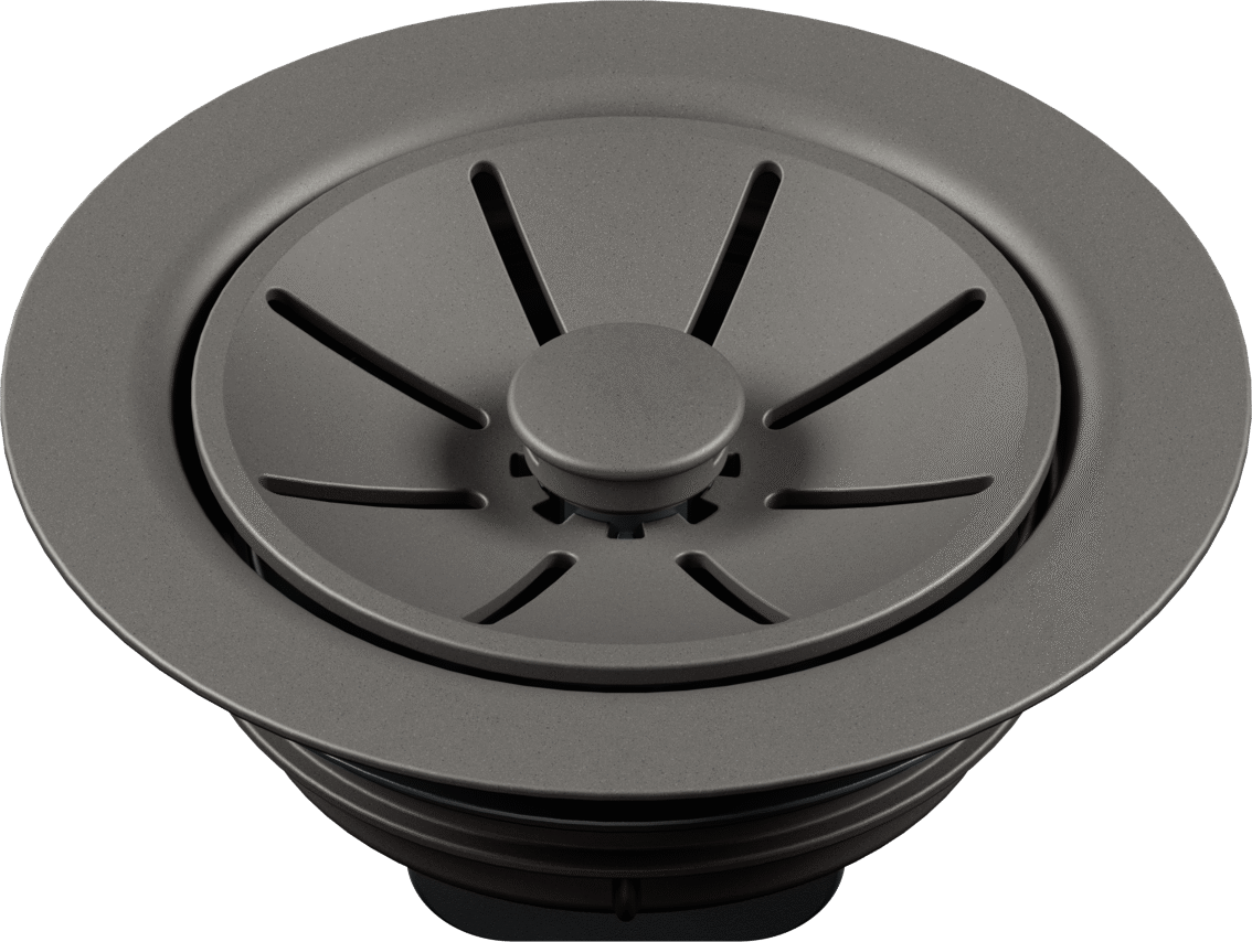Blanco Plastic Waste Flange in SILGRANIT Colours in Volcano Gray