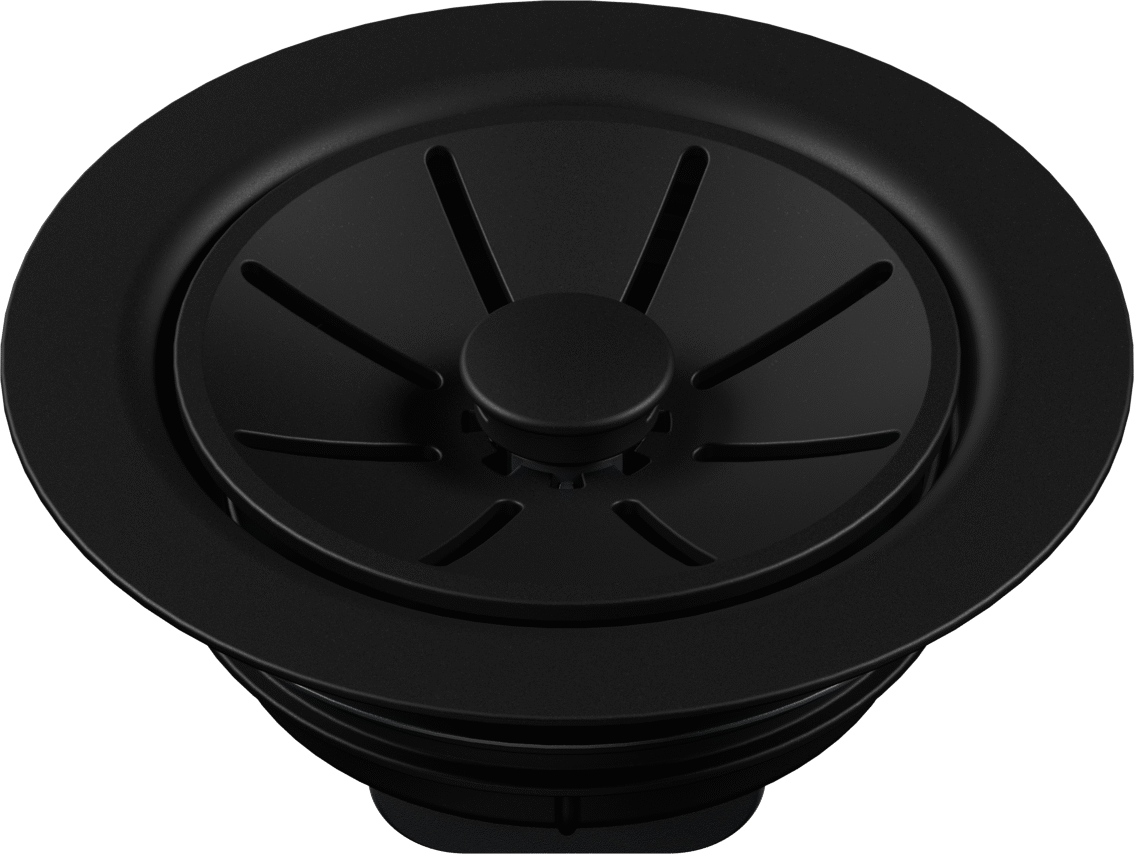 Blanco Plastic Waste Flange in SILGRANIT Colours in Coal Black