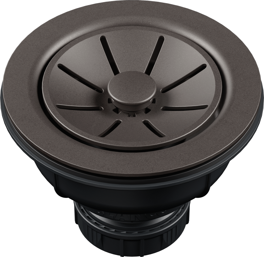 Blanco Plastic Basket Strainer in SILGRANIT Colours in Café