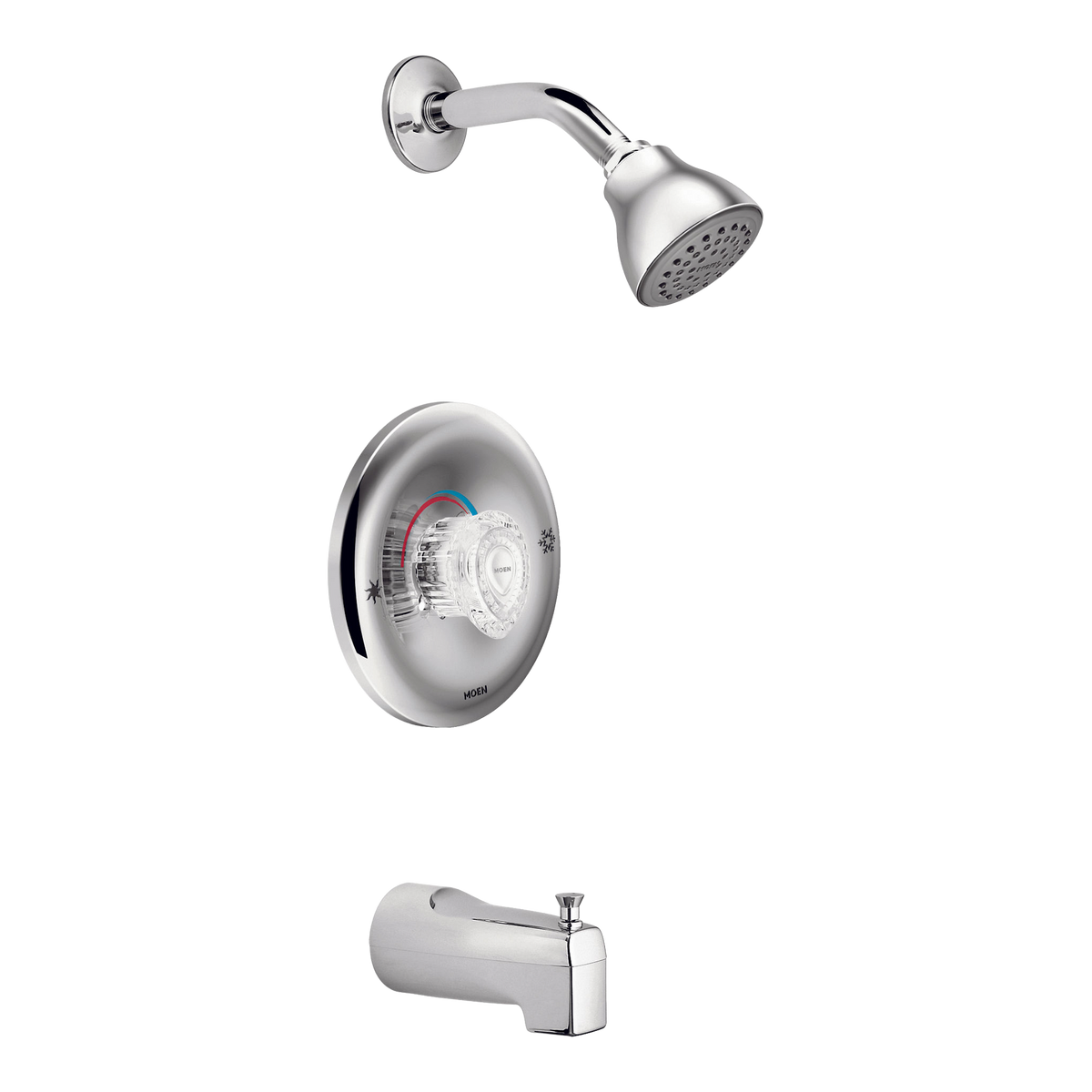 Moen Chateau Posi-Temp Tub/Shower 2353 in Chrome (2353)
